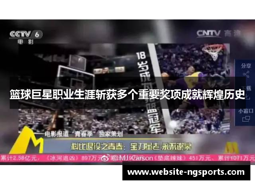 篮球巨星职业生涯斩获多个重要奖项成就辉煌历史
